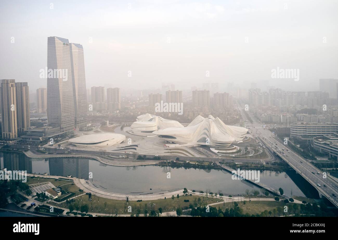 Meixihu, Changsha, Hunan, China Stock Photo