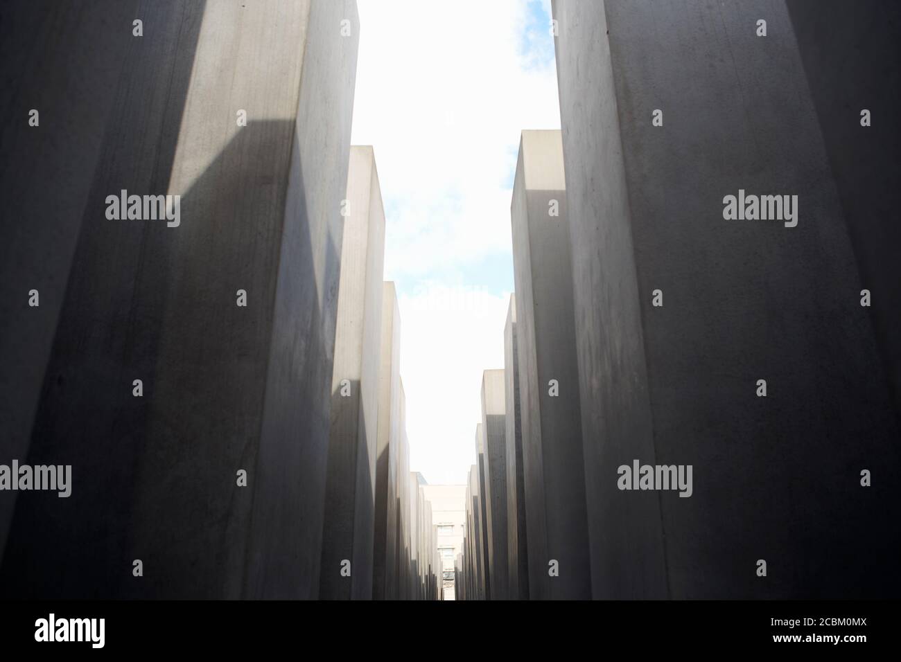 Holocaust Memorial, Berlin, Germany Stock Photo