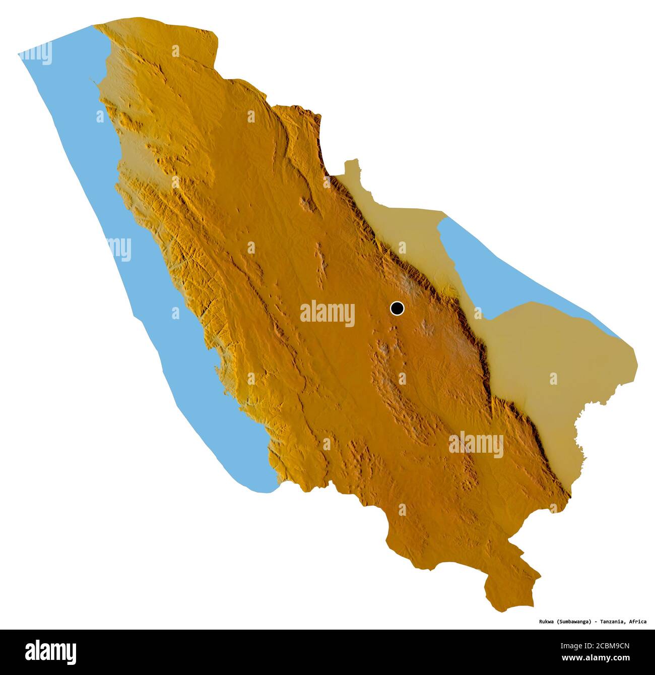 Topographic map of tanzania hi-res stock photography and images - Alamy