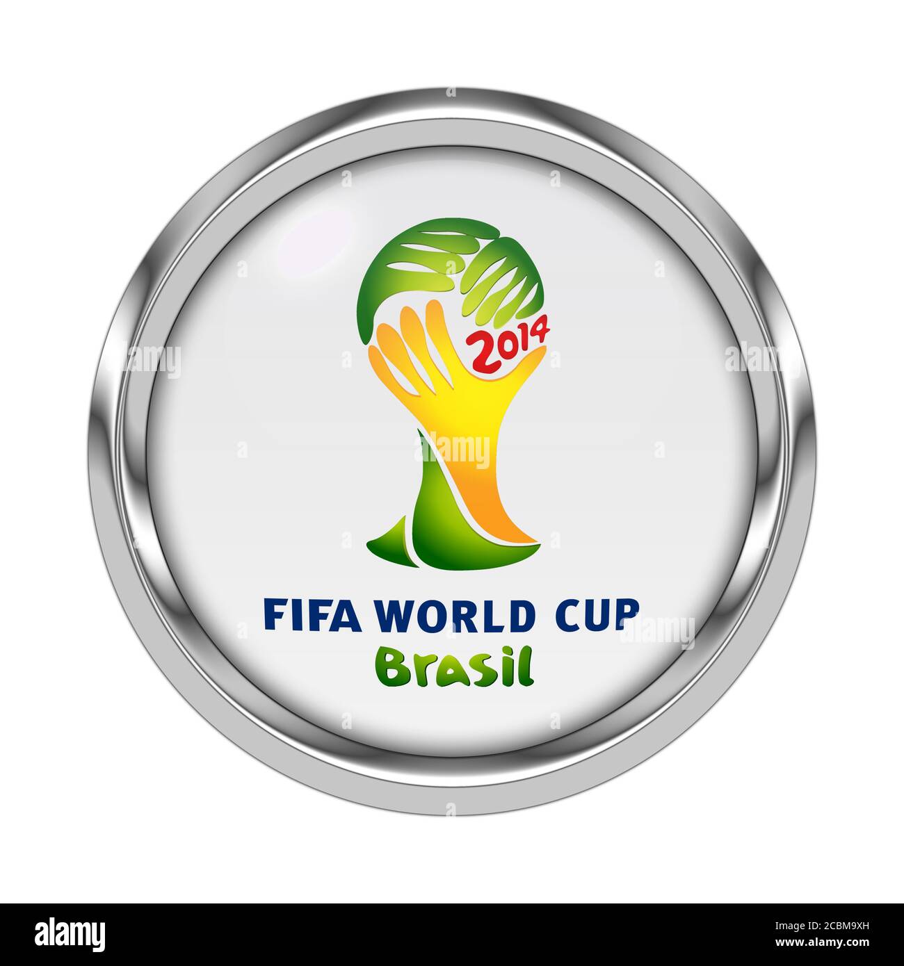 Brazuca, official matchball of FIFA World Cup Brazil 2014 Stock