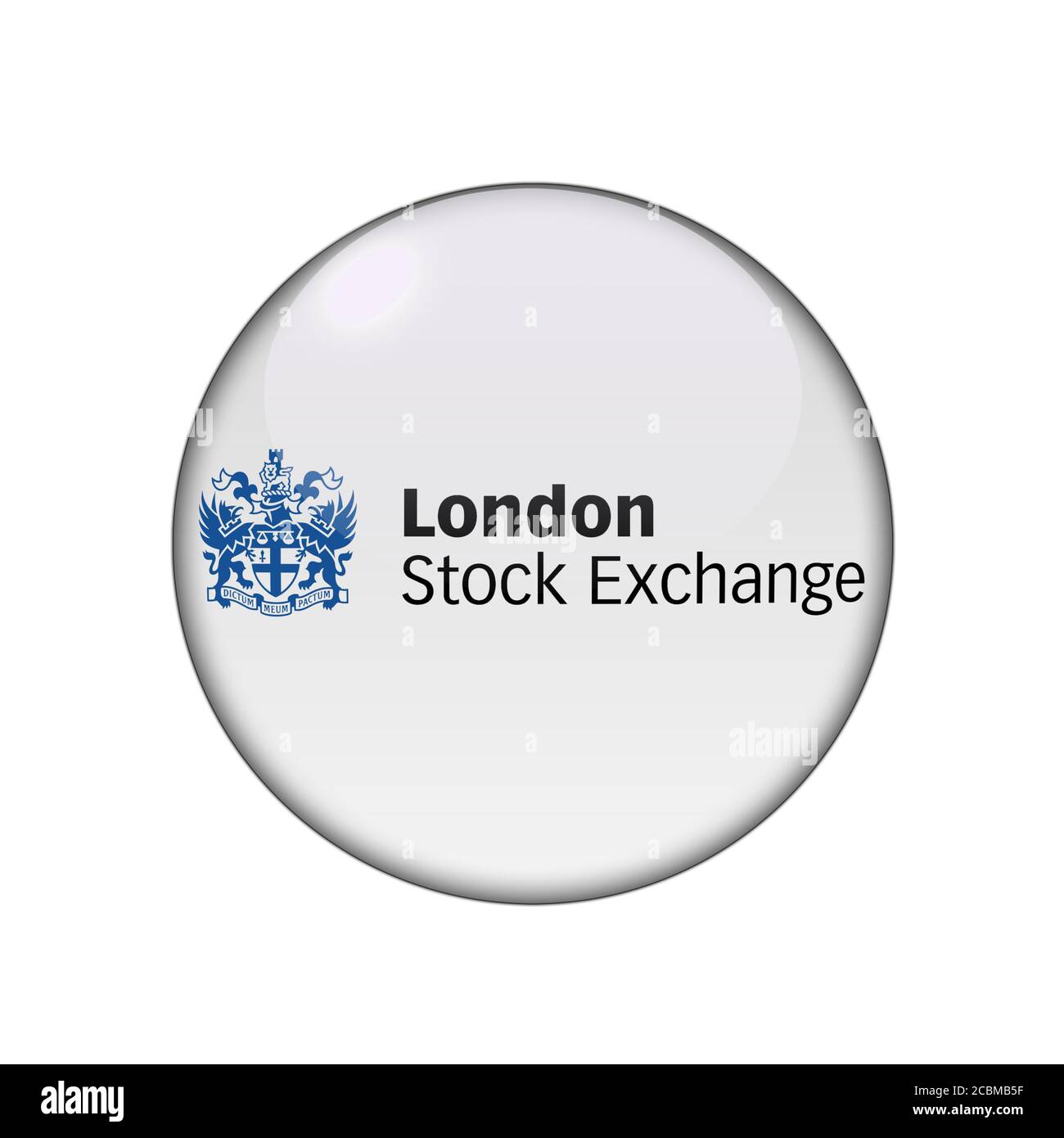 London Stock Exchange Stock Photo