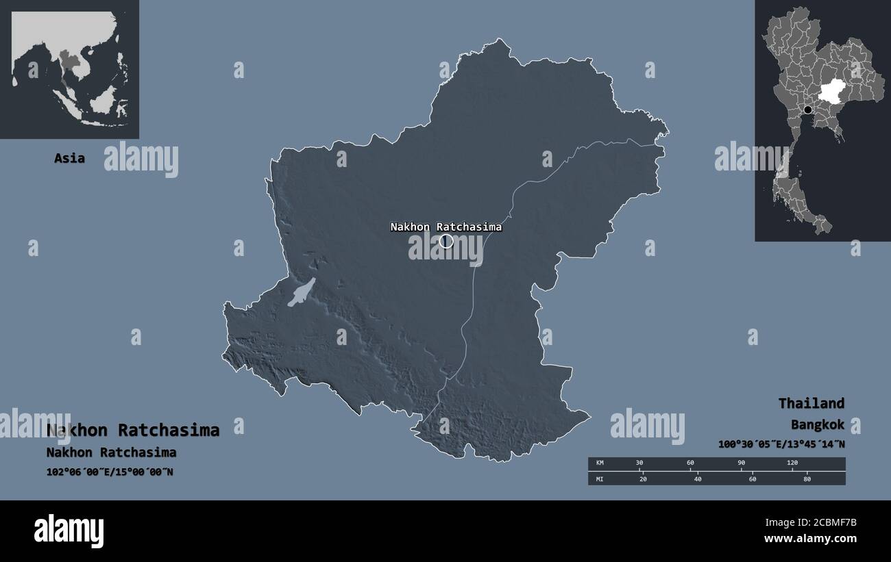 Shape Of Nakhon Ratchasima Province Of Thailand And Its Capital Distance Scale Previews And Labels Colored Elevation Map 3d Rendering Stock Photo Alamy Shape Of Nakhon Ratchasima Province Of Thailand And Its Capital Distance Scale Previews And Labels Colored Elevation Map 3d Rendering Stock Photo Alamy