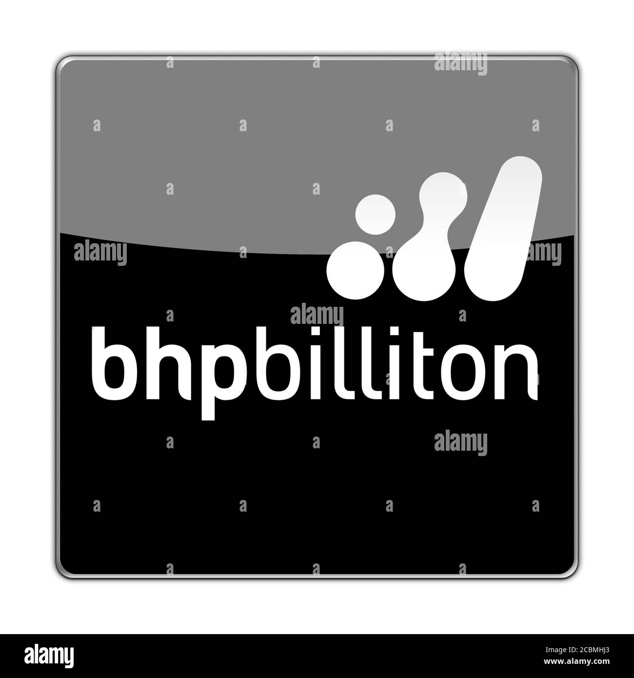 BHP Billiton icon Stock Photo
