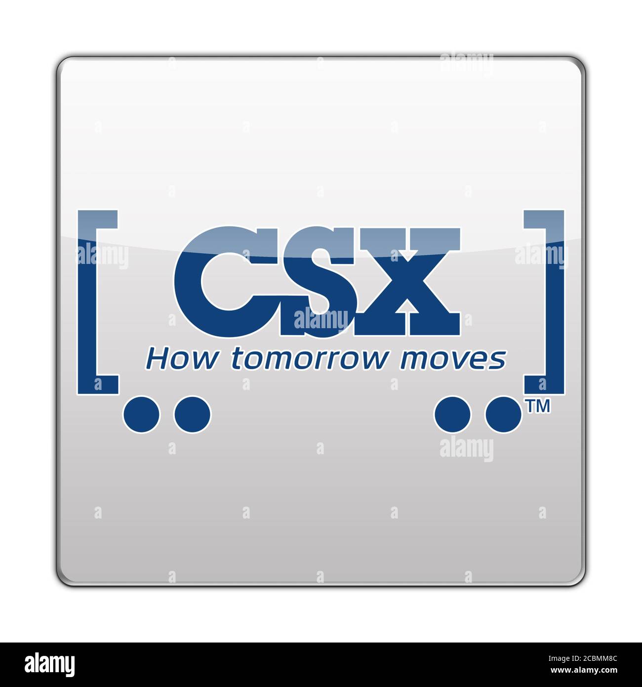 CSX Transportation icon Stock Photo