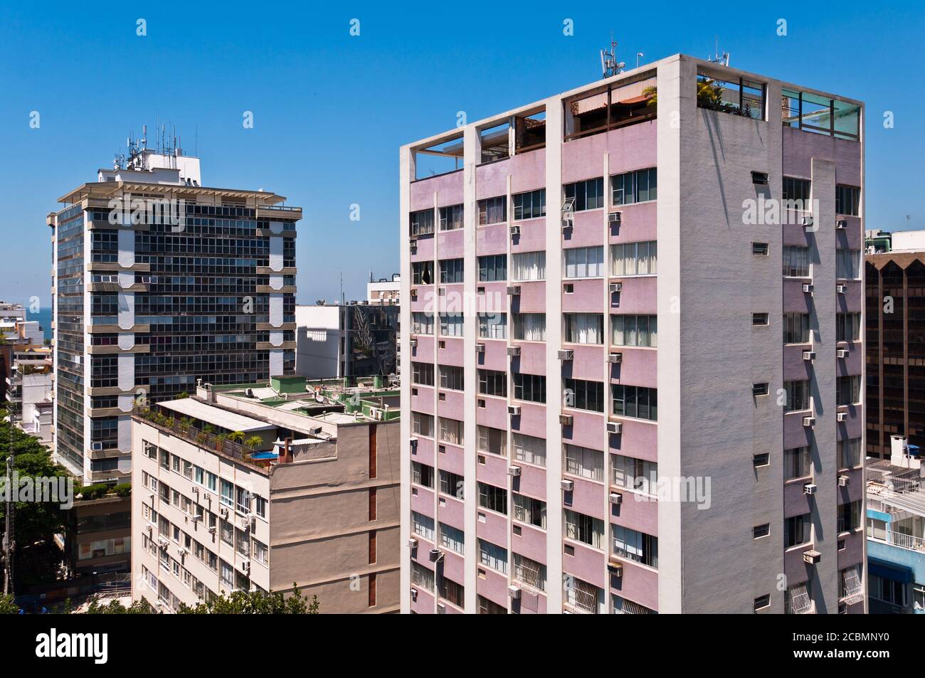 Apartment Buildings in Leblon, Rio de Janeiro, Brazil Stock Photo Alamy