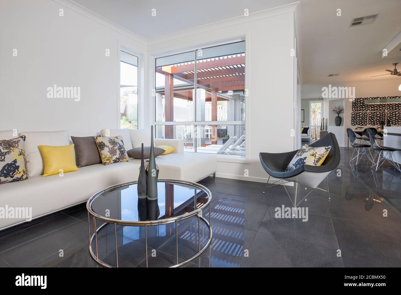 A Modern Cozy Living Room Interior Design Stock Photo Alamy