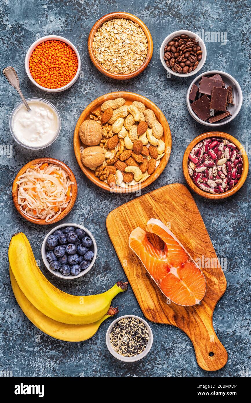 Healthy foods that lift your mood salmon, dark chocolate, fermented