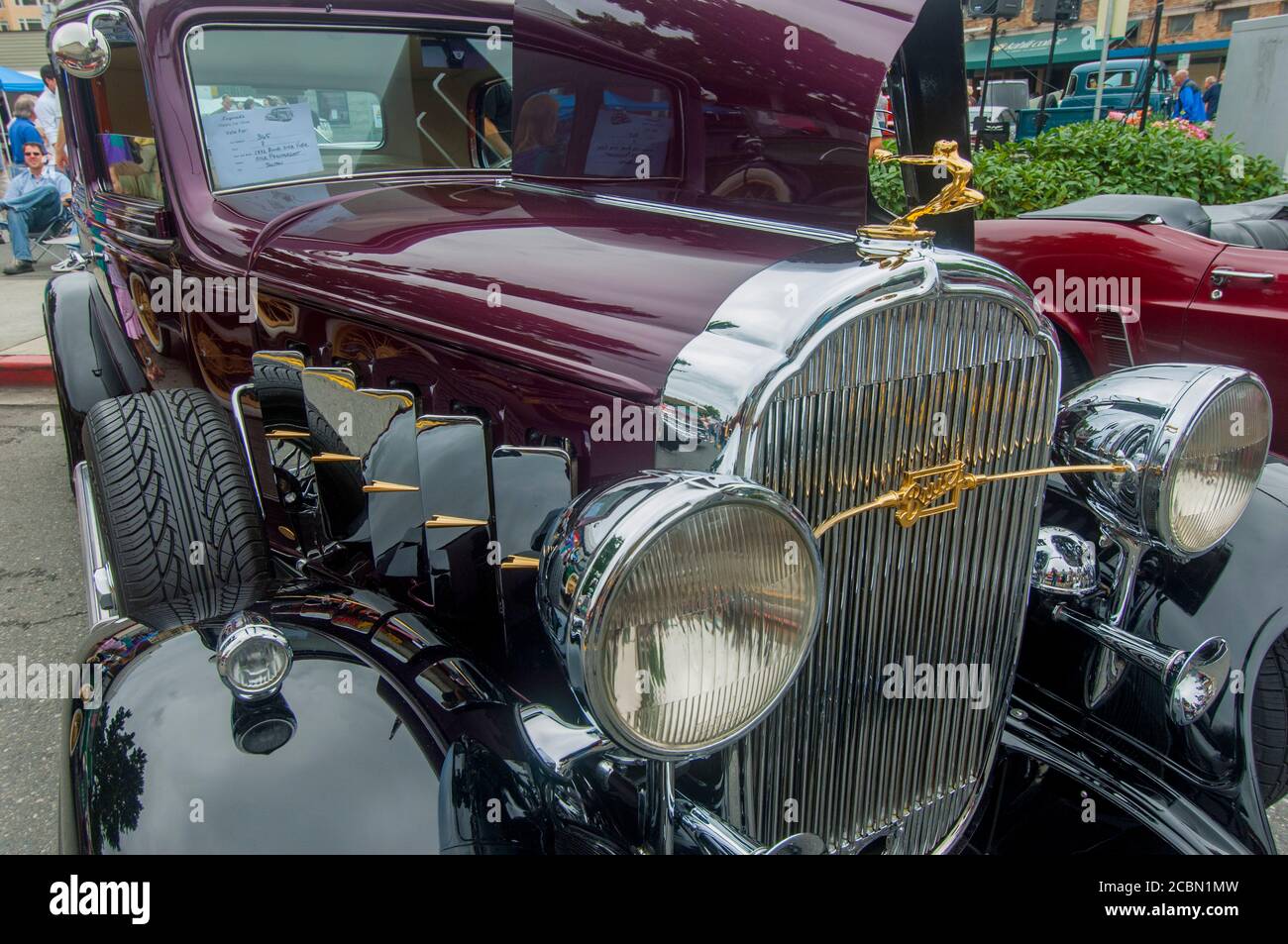 A 1932 Buick at the Classic Car Show in Kirkland, Washington State, United States. Stock Photo