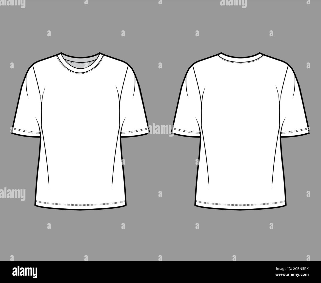 Cotton-jersey t-shirt technical fashion 