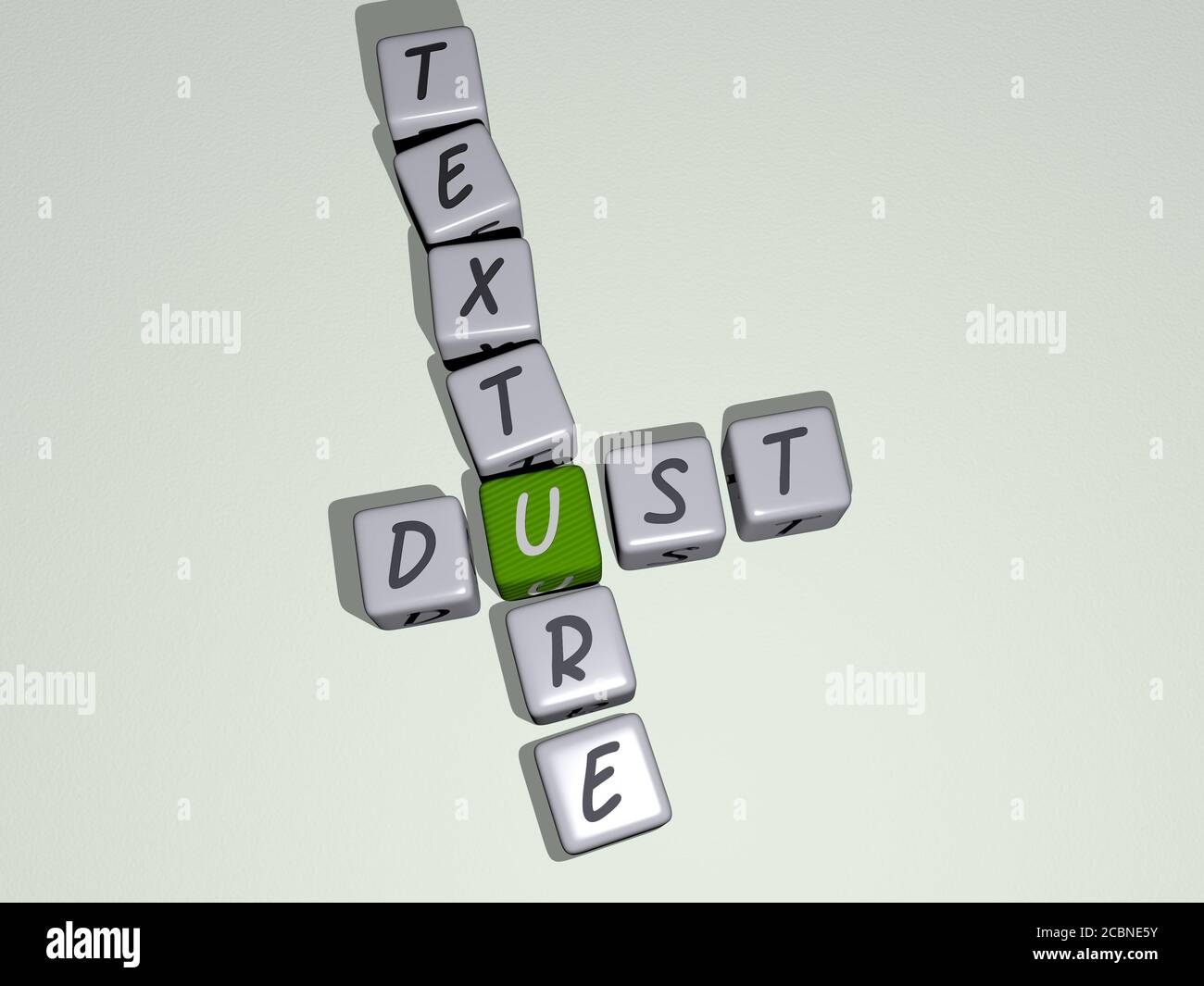 dust texture crossword by cubic dice letters 3D illustration for dust texture crossword by cubic dice letters 3D illustration for