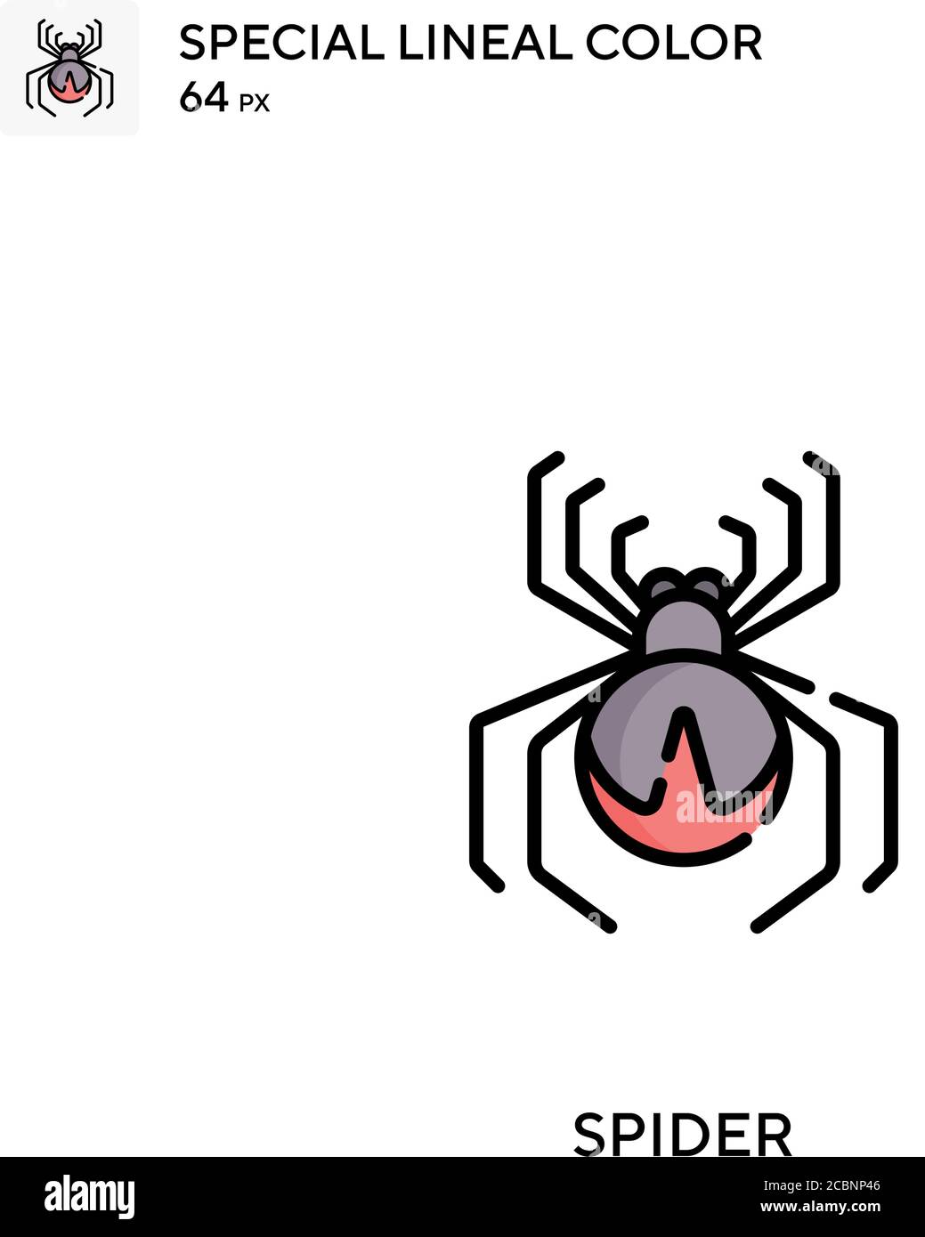 Spider Special lineal color vector icon. Spider icons for your business ...