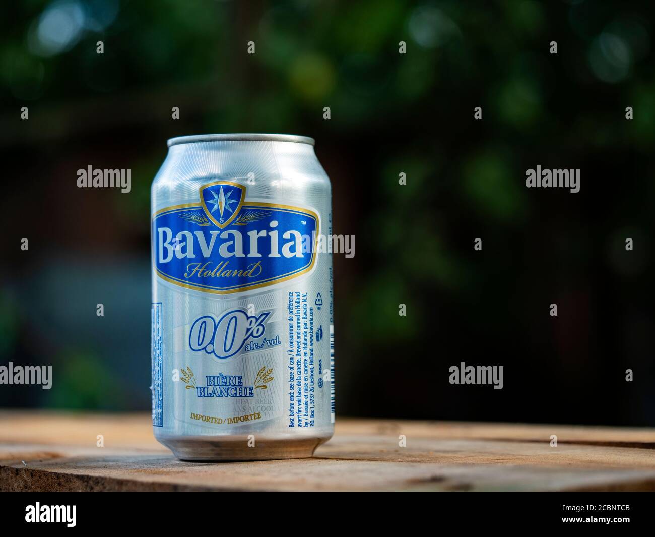 In This Photo Illustrations Bavaria Holland Non Alcoholic Beer Can Seen Outdoor Stock Photo Alamy