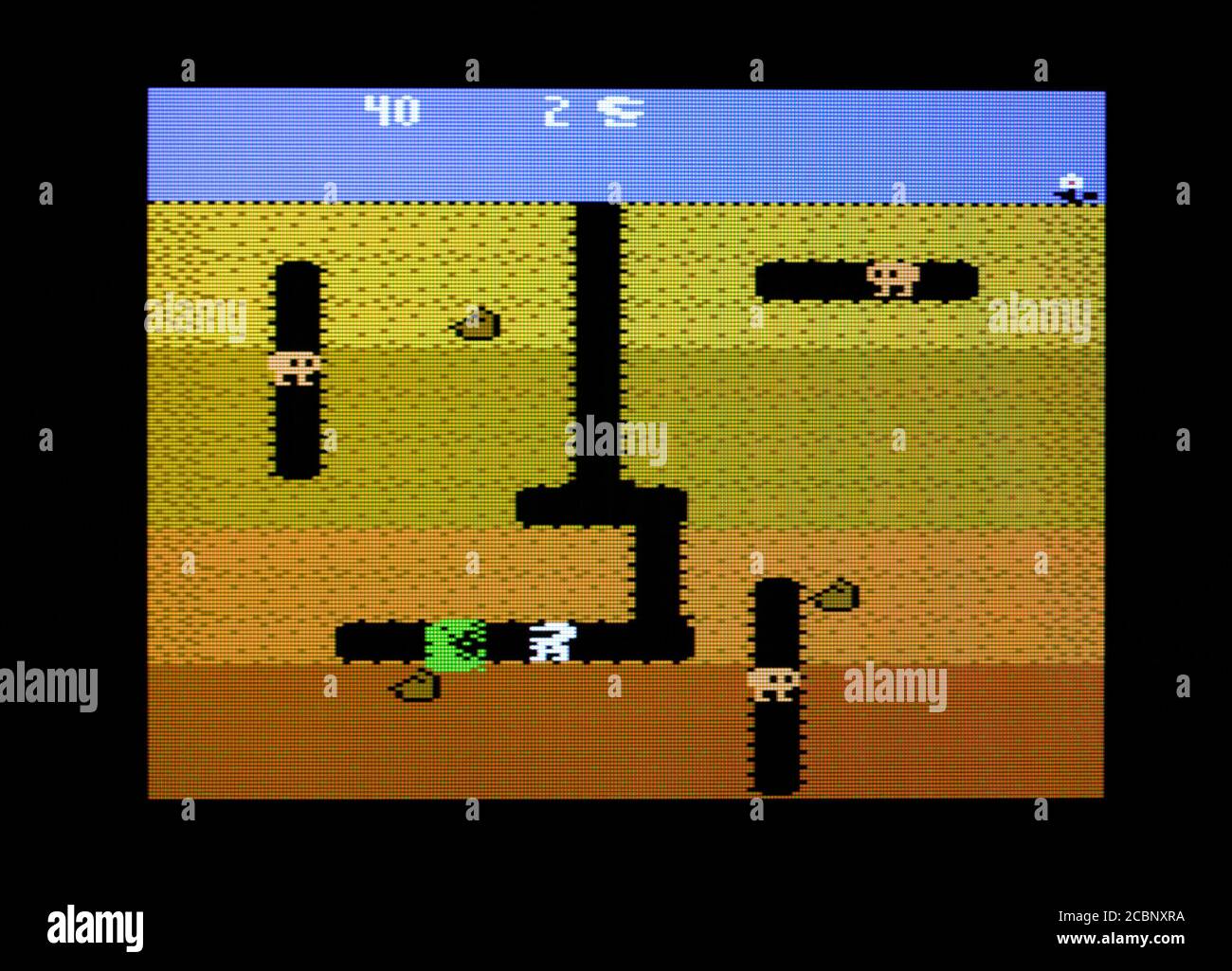 Dig Dug Atari 5200 editorial use only Stock Photo Alamy