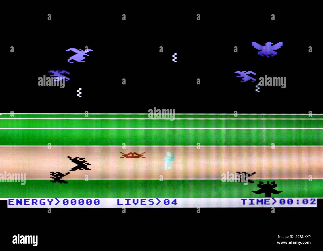 Meebzork - Atari 5200 - editorial use only Stock Photo