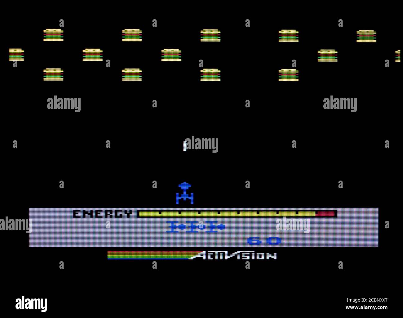 Megamania - Atari 5200 - editorial use only Stock Photo
