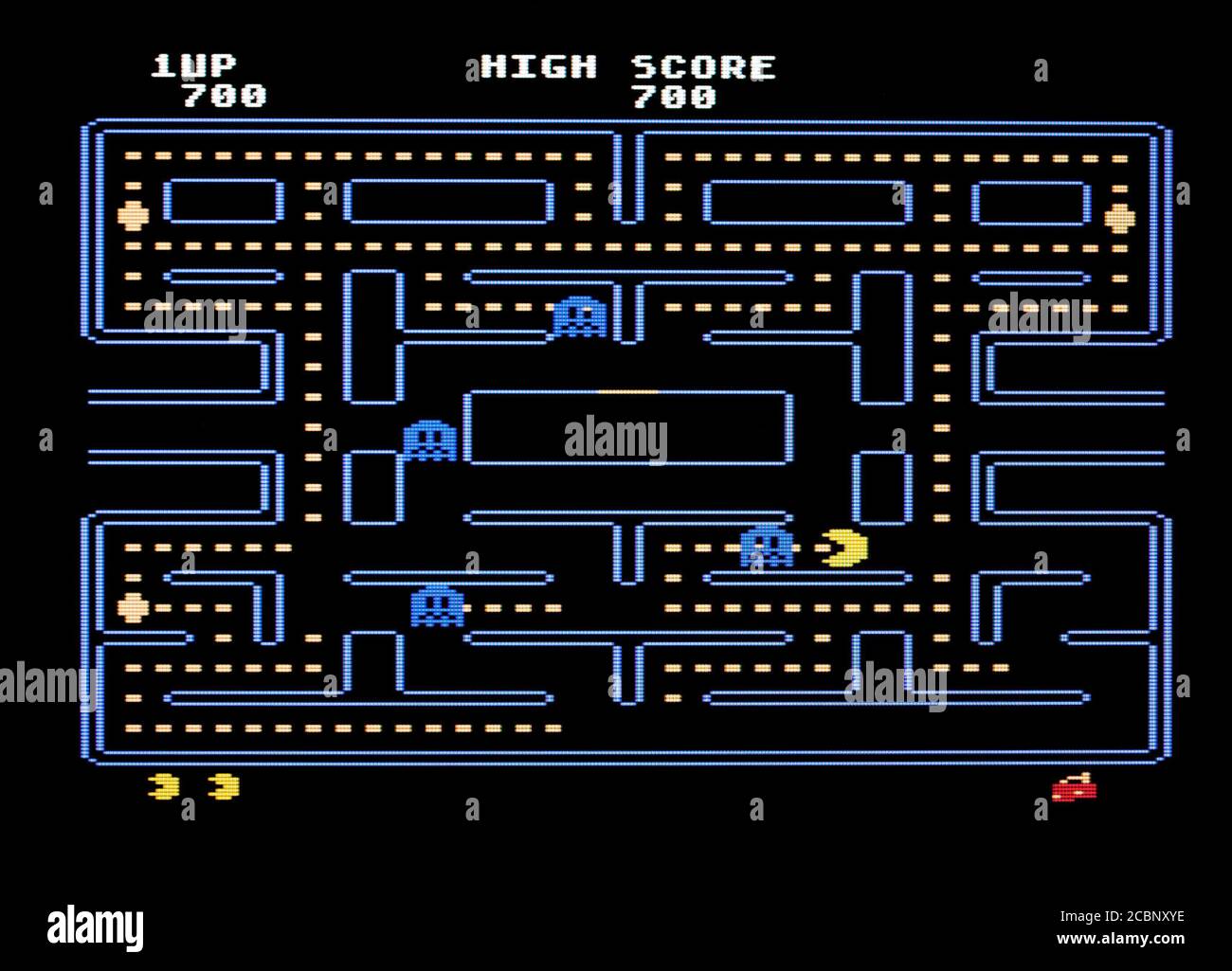 Pacman - Atari 5200 - editorial use only Stock Photo