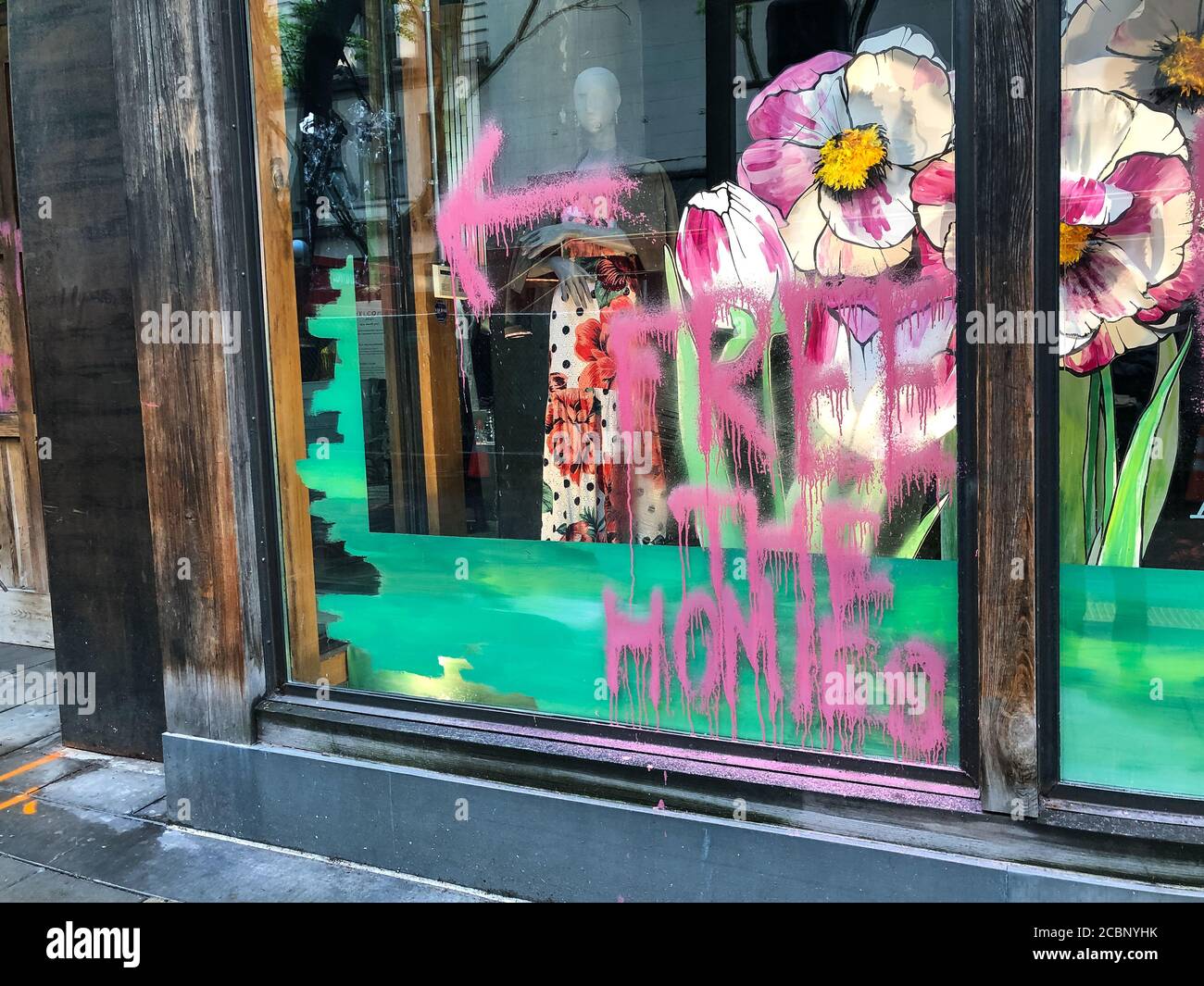 Crime business riot damage hi-res stock photography and images - Alamy