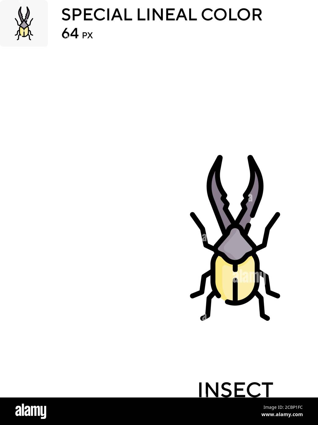 Insect Special lineal color vector icon. Insect icons for your business ...