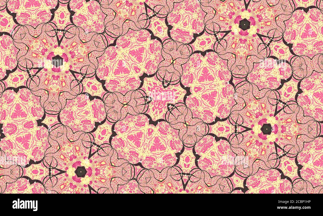 Pink Pattern D Design Bright pink abstract patterned background for wallpapers Stock Photo ...