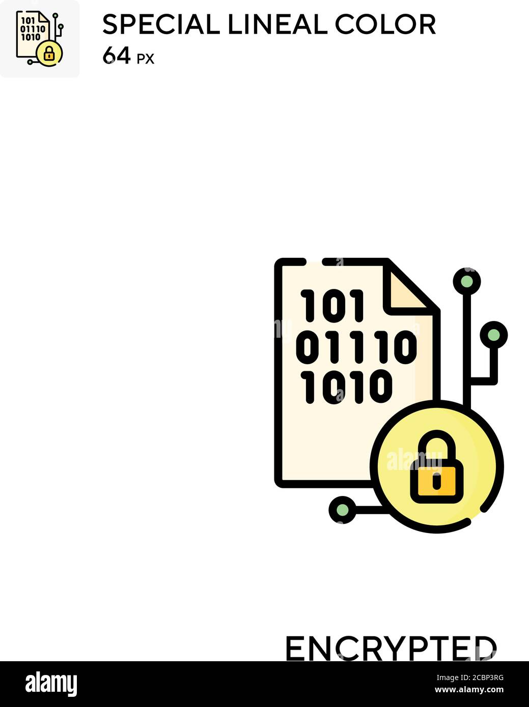 Encrypted data icons Stock Vector Images - Alamy