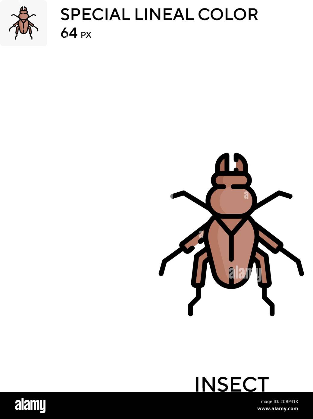 Insect Special lineal color vector icon. Insect icons for your business ...