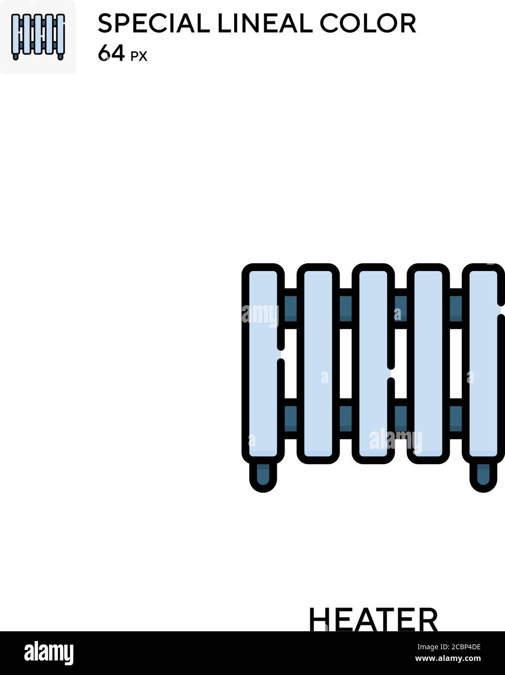 Heater Special lineal color vector icon. Heater icons for your business ...