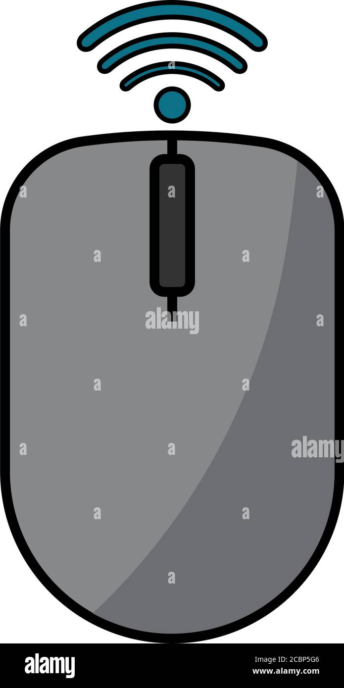Isolated mouse icon Stock Vector