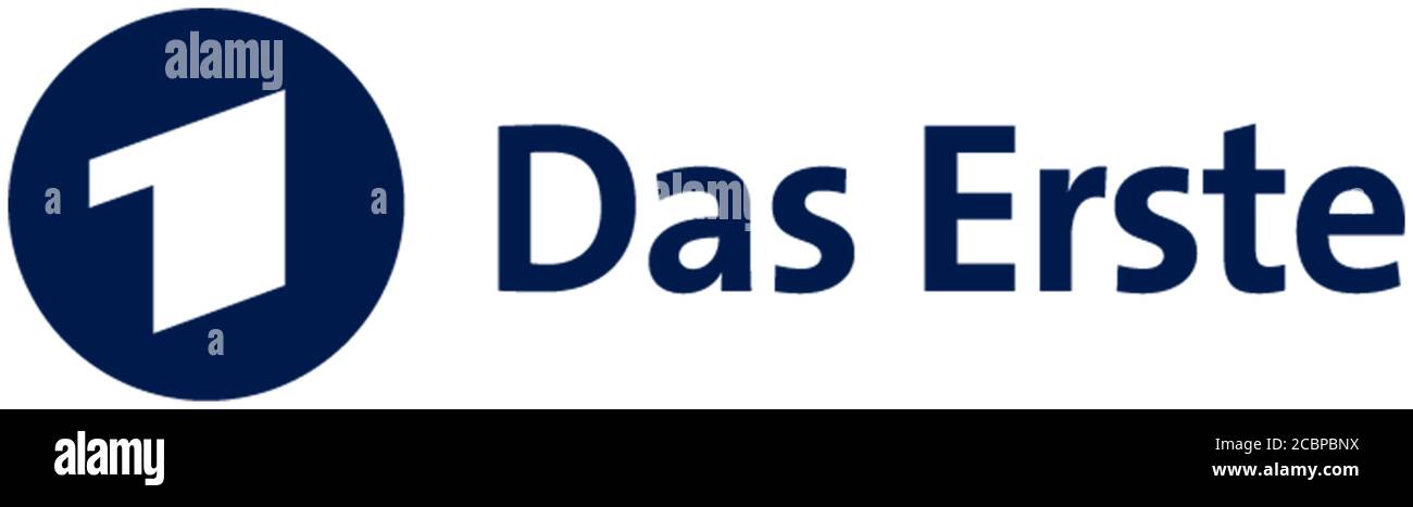 Logo Das Erste, Das Erste Deutsche Fernsehen, radio station, television station, white background Stock Photo