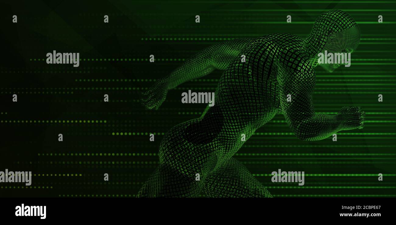 Sports Technology Design and Development as Business Industry Stock