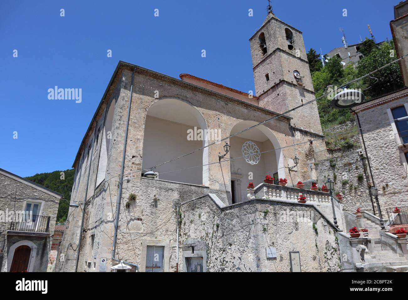 Pesche Chiesa di San Michele Arcangelo Stock Photo Alamy