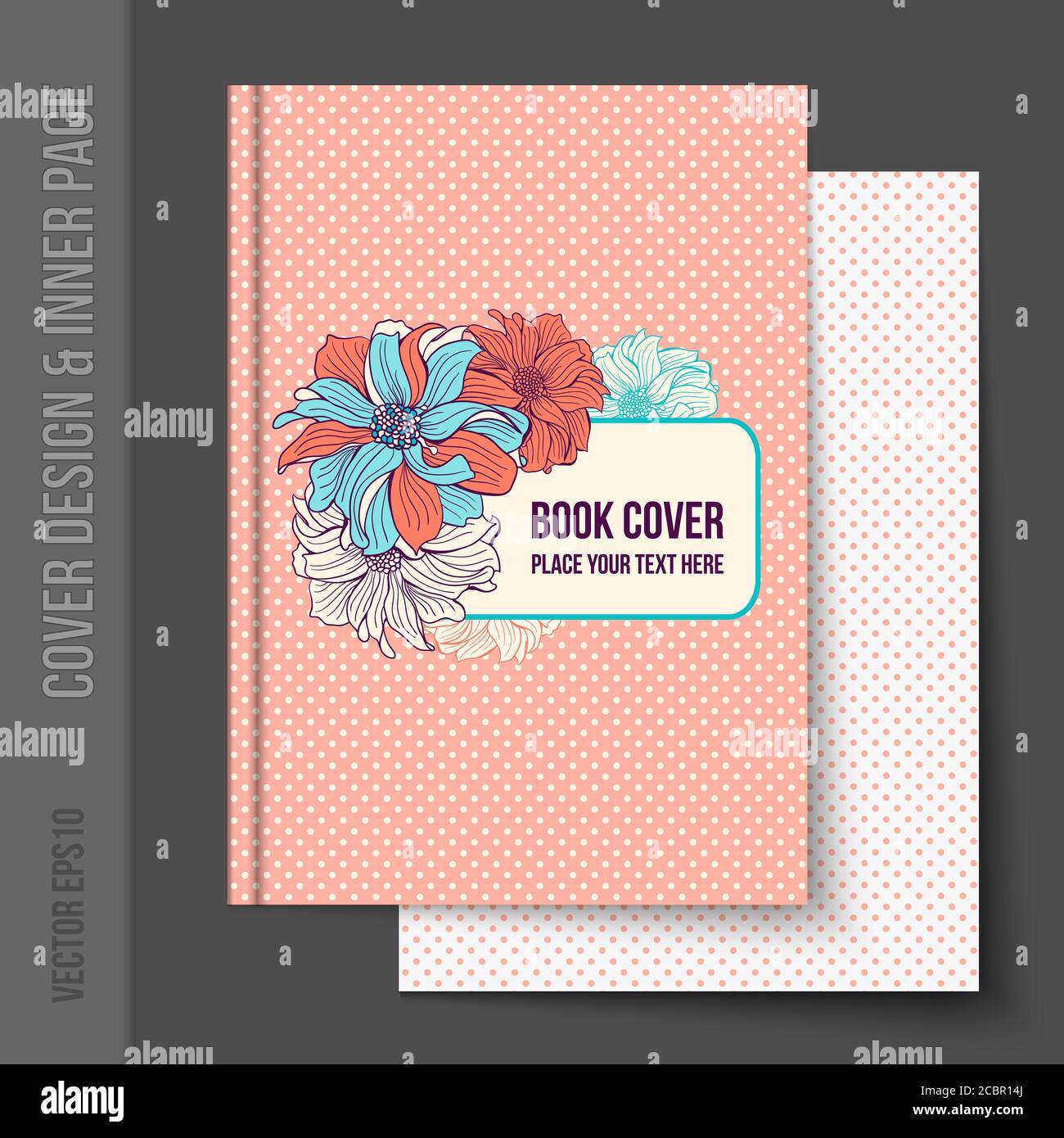 Bright cover design for business brochure, annual report, book cover, magazine cover, party