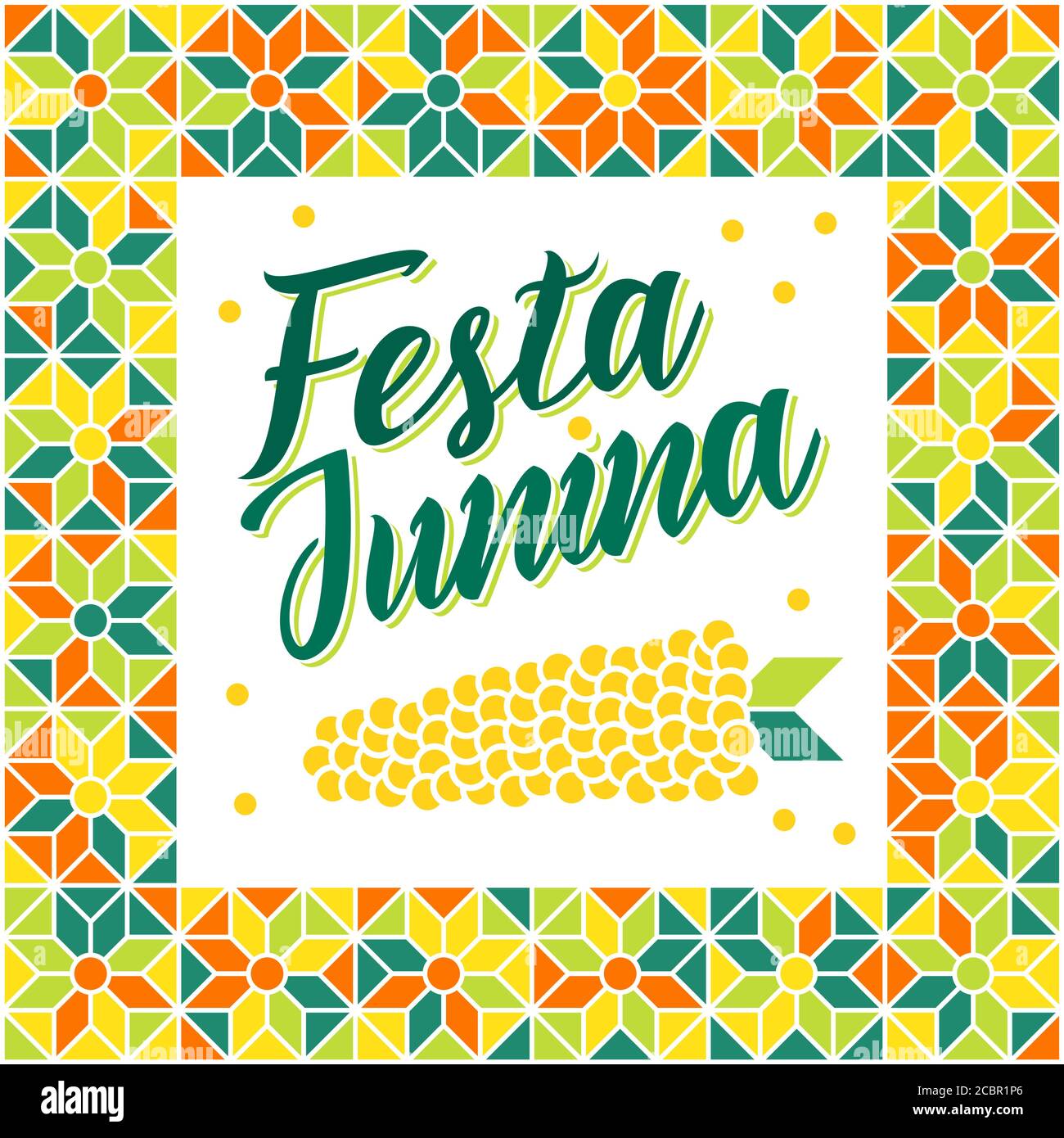 Festa Junina Fundo pronto xadrez Stock Photo