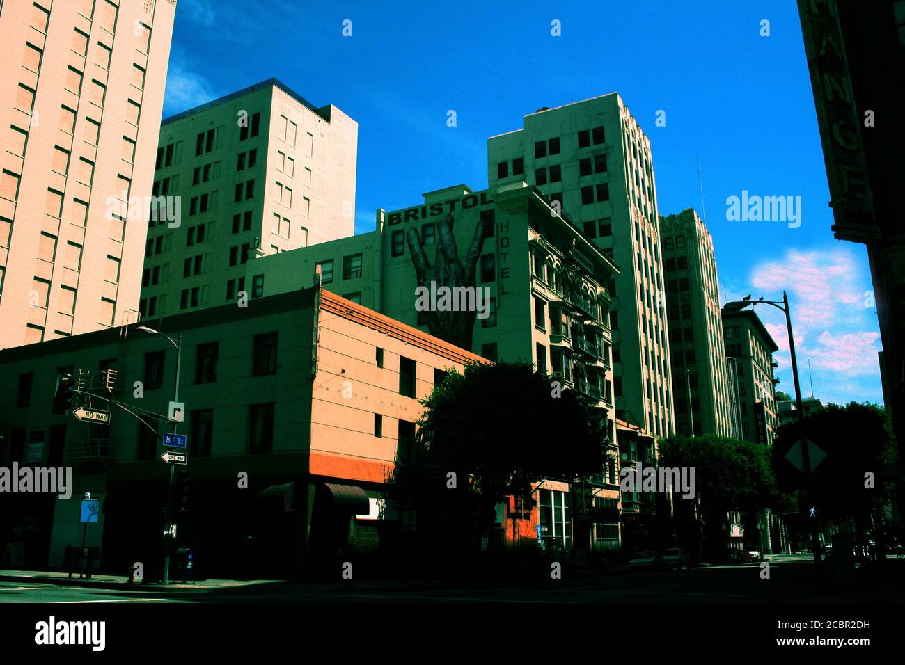 Crips los angeles signs hires stock photography and images Alamy