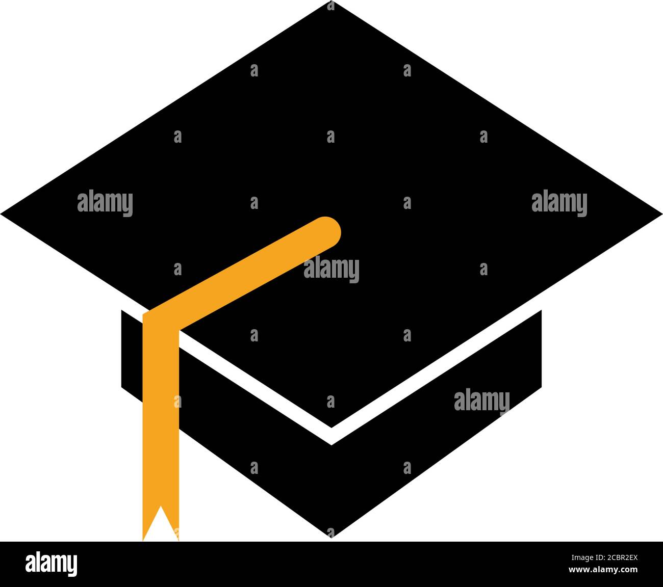 Graduation cap school icon design template vector isolated Stock Vector ...