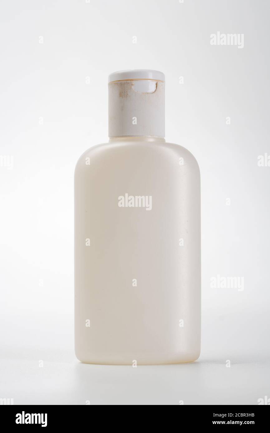Download Lotion Bottle Mockup Template Over White Background Stock Photo Alamy
