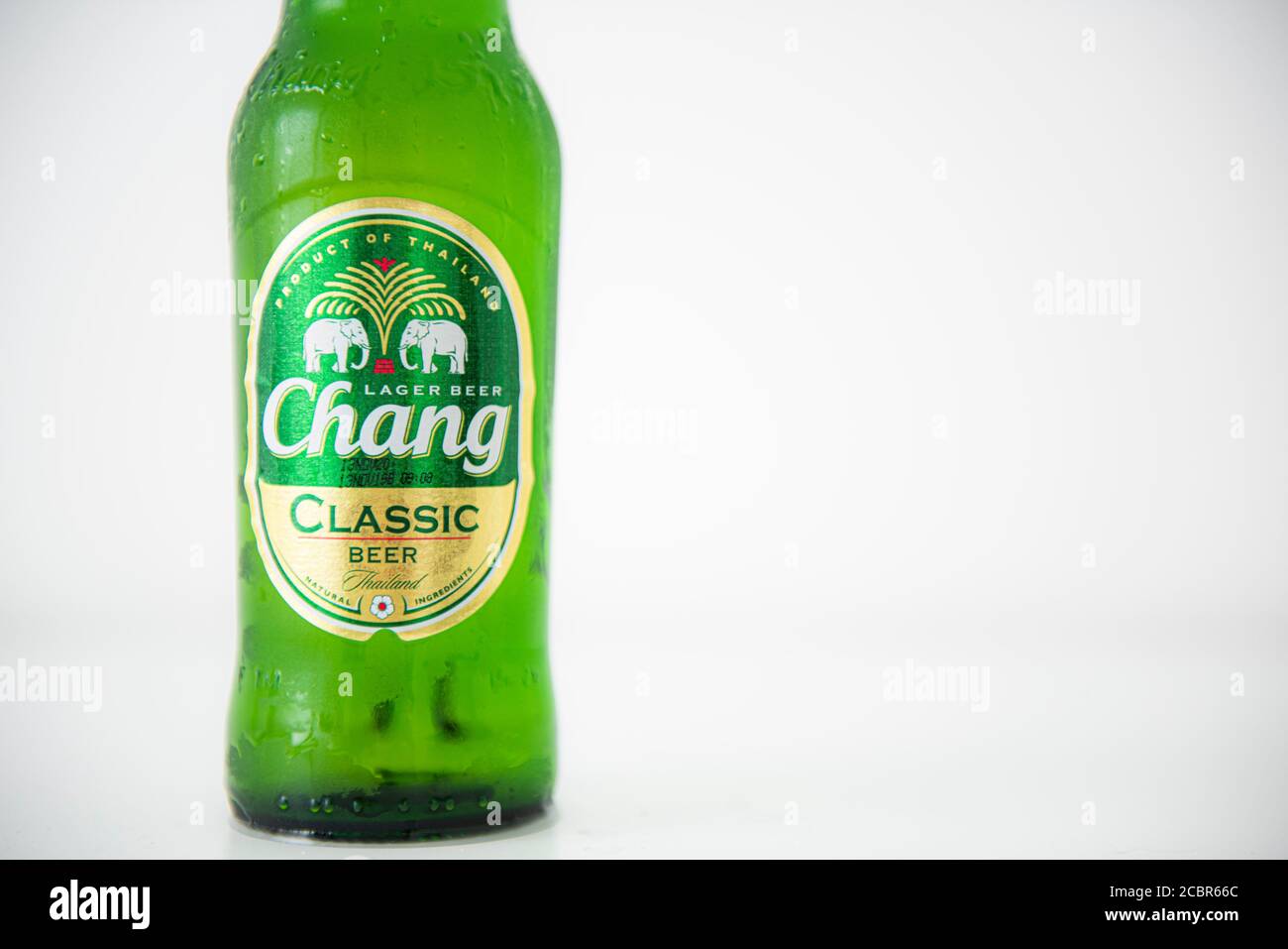 Thai Chang Beer Stock Photo
