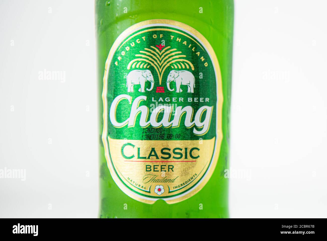 Thai Chang Beer Stock Photo Alamy
