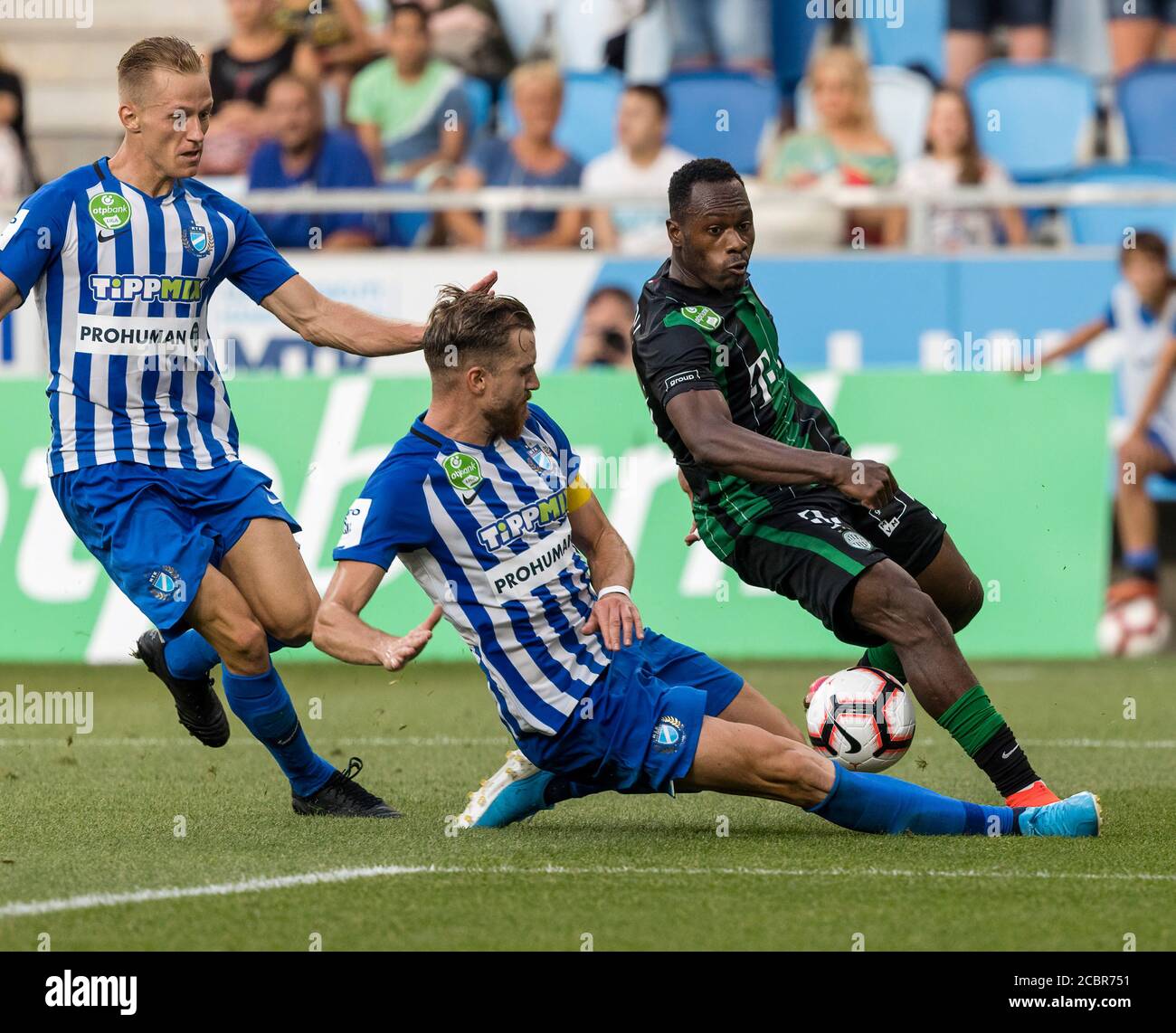 BUDAPEST, HUNGARY - JUNE 20: Franck Boli of Ferencvarosi TC