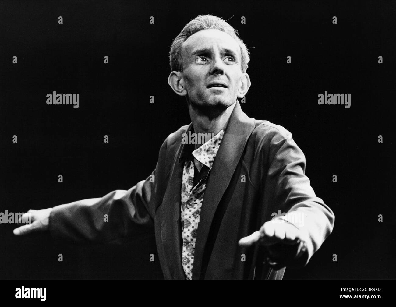 HESS by Michael Burrell director: Philip Grout  Michael Burrell (Rudolf Hess) The Young Vic, London SE1 26/07/1978 (c) Donald Cooper Stock Photo