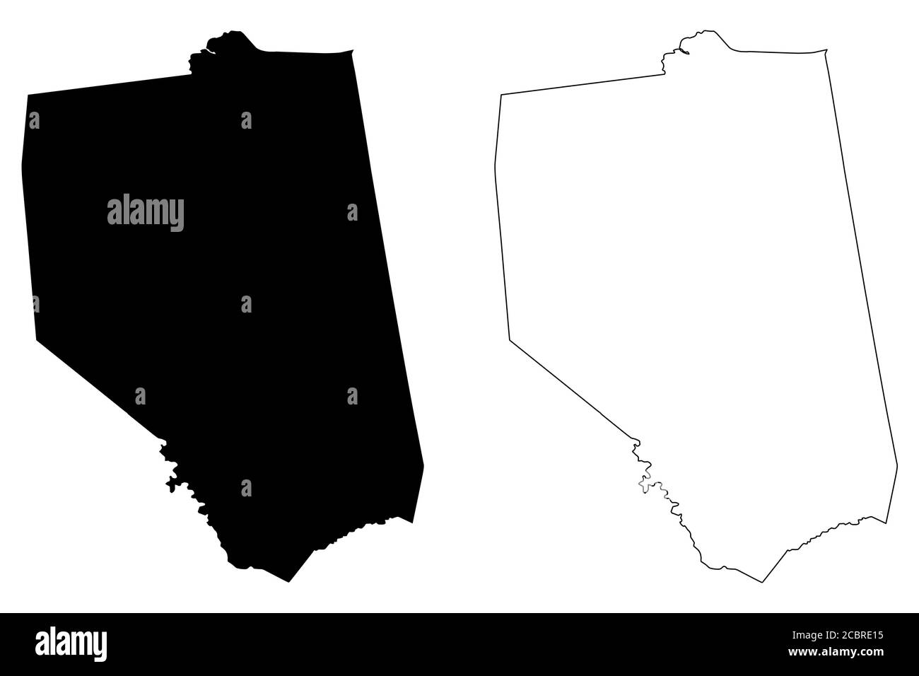 Grant County, Kentucky (U.S. county, United States of America, USA, U.S., US) map vector