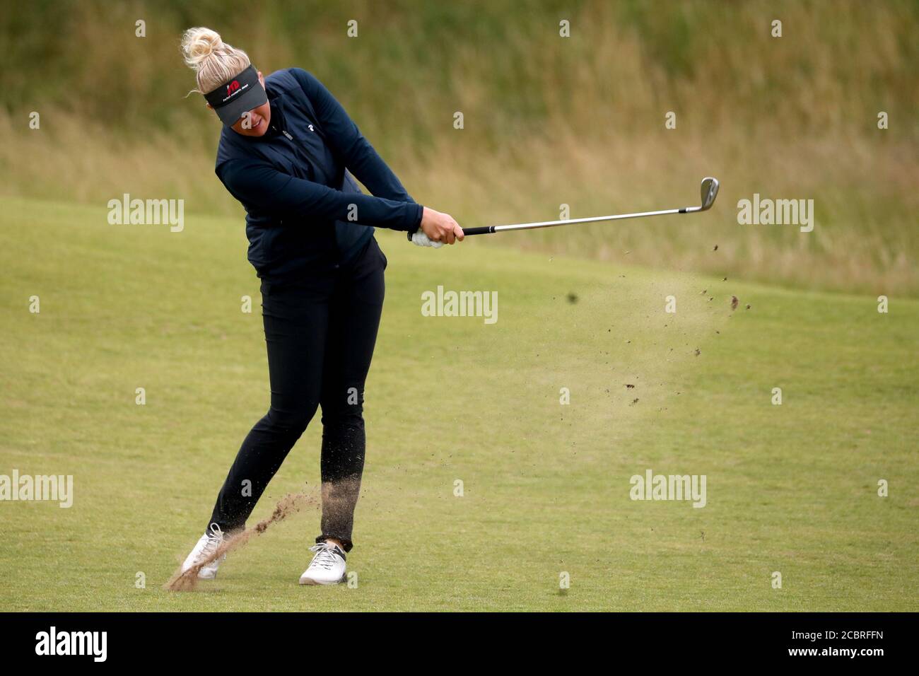 Denmark's Nanna Koerstz Madsen on the 10th during day three of the Aberdeen Standard Investments Ladies Scottish Open at The Renaissance Club, North Berwick. Stock Photo