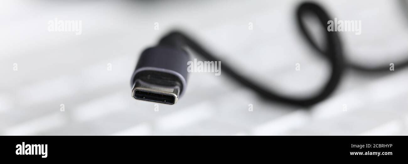 Small cable for gadget Stock Photo