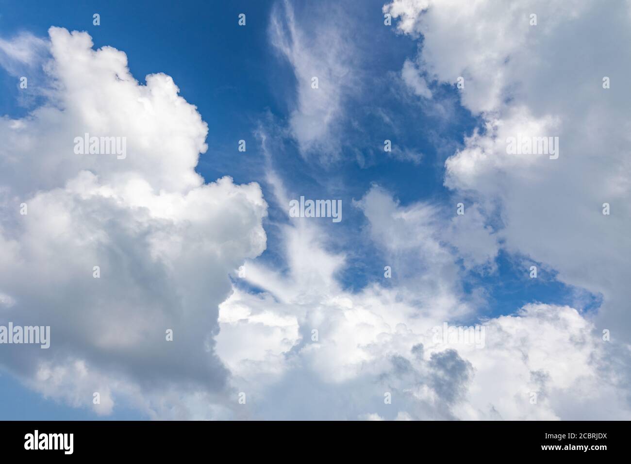Sky and clouds. Blue sky with cloud Stock Photo