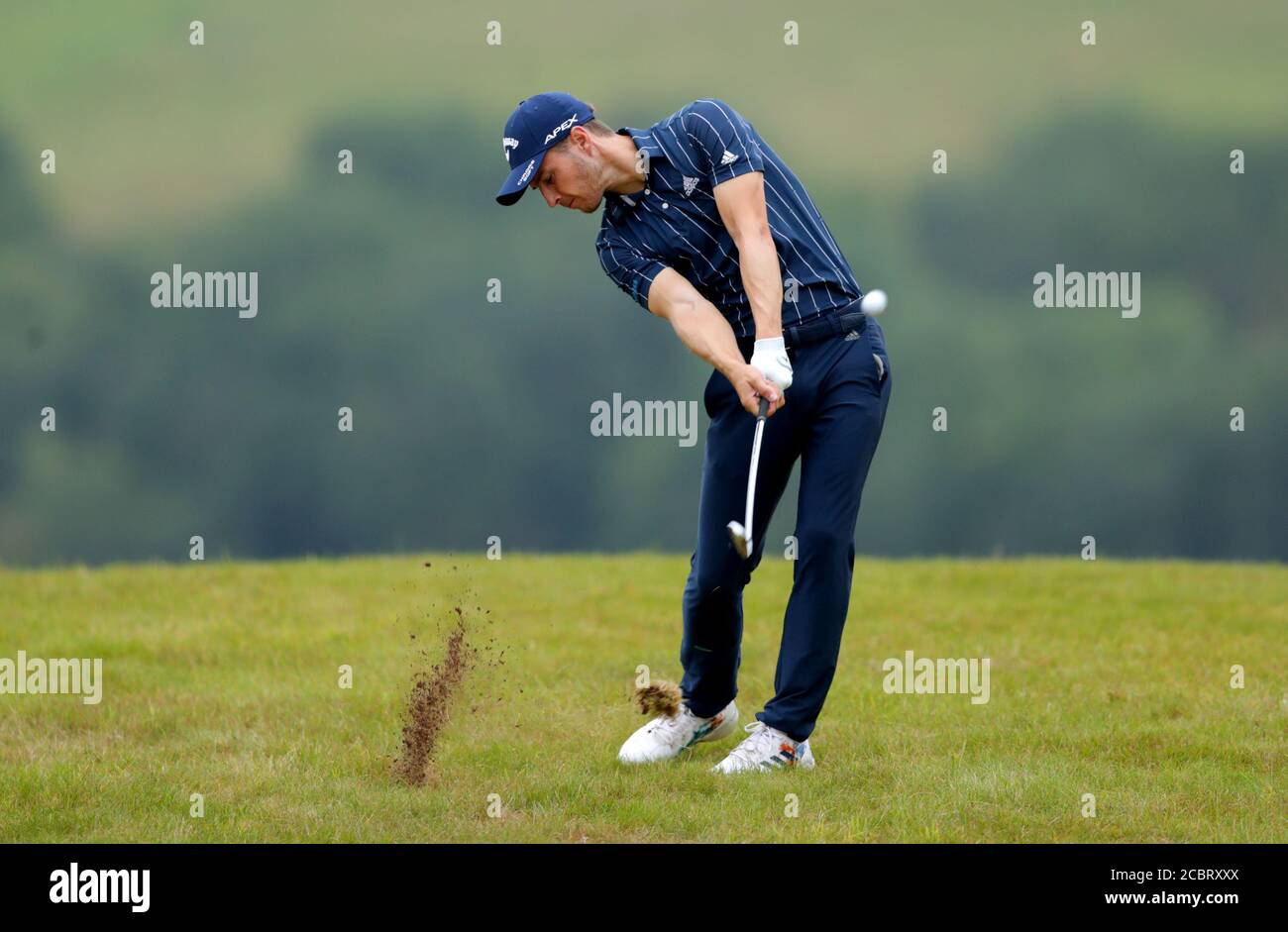 England's Matthew Jordan on the 16th fairway during day three of the Celtic  Classic at Celtic Manor Resort Stock Photo - Alamy