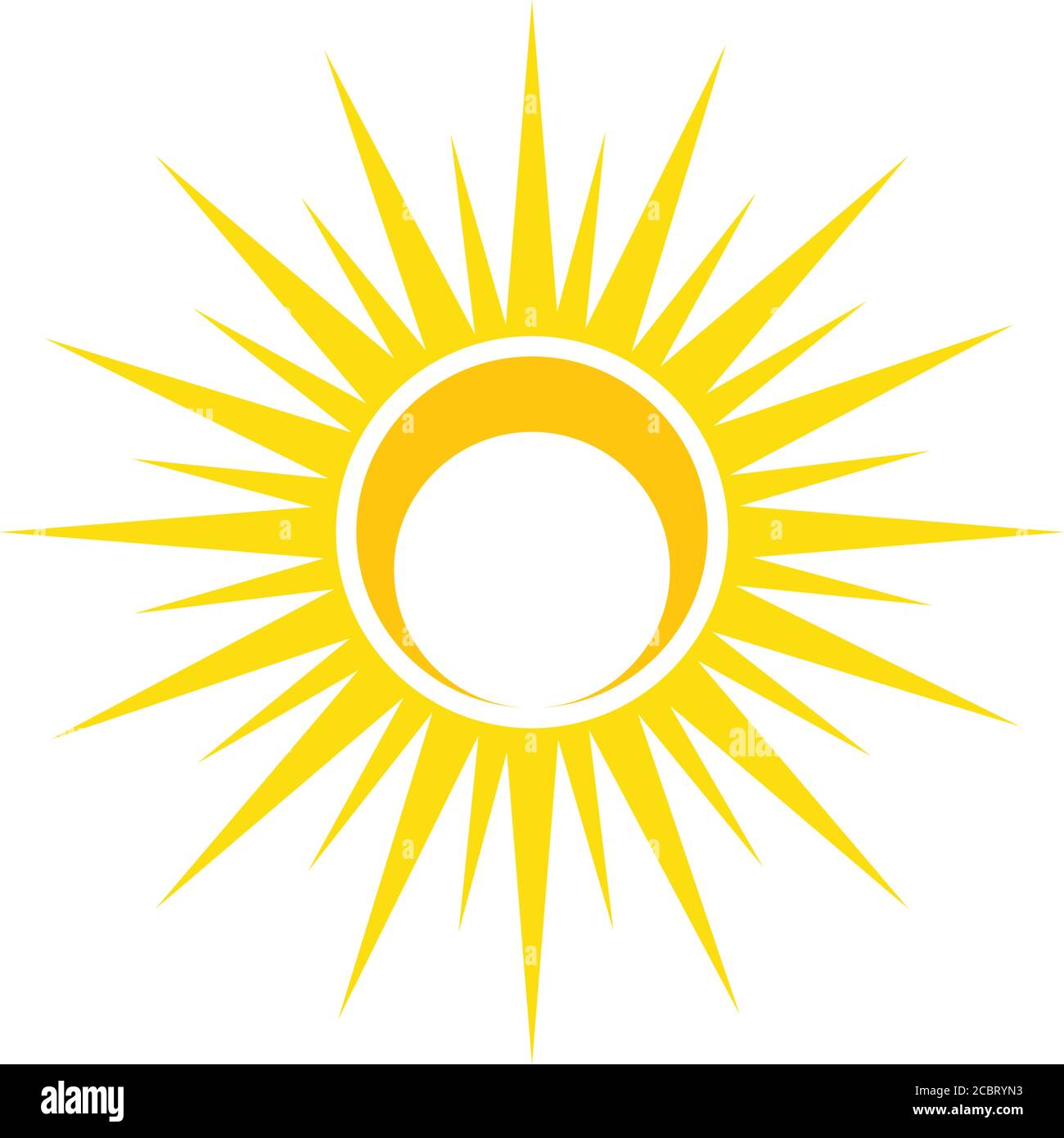 sun ilustration logo vector icon template Stock Vector Image & Art - Alamy