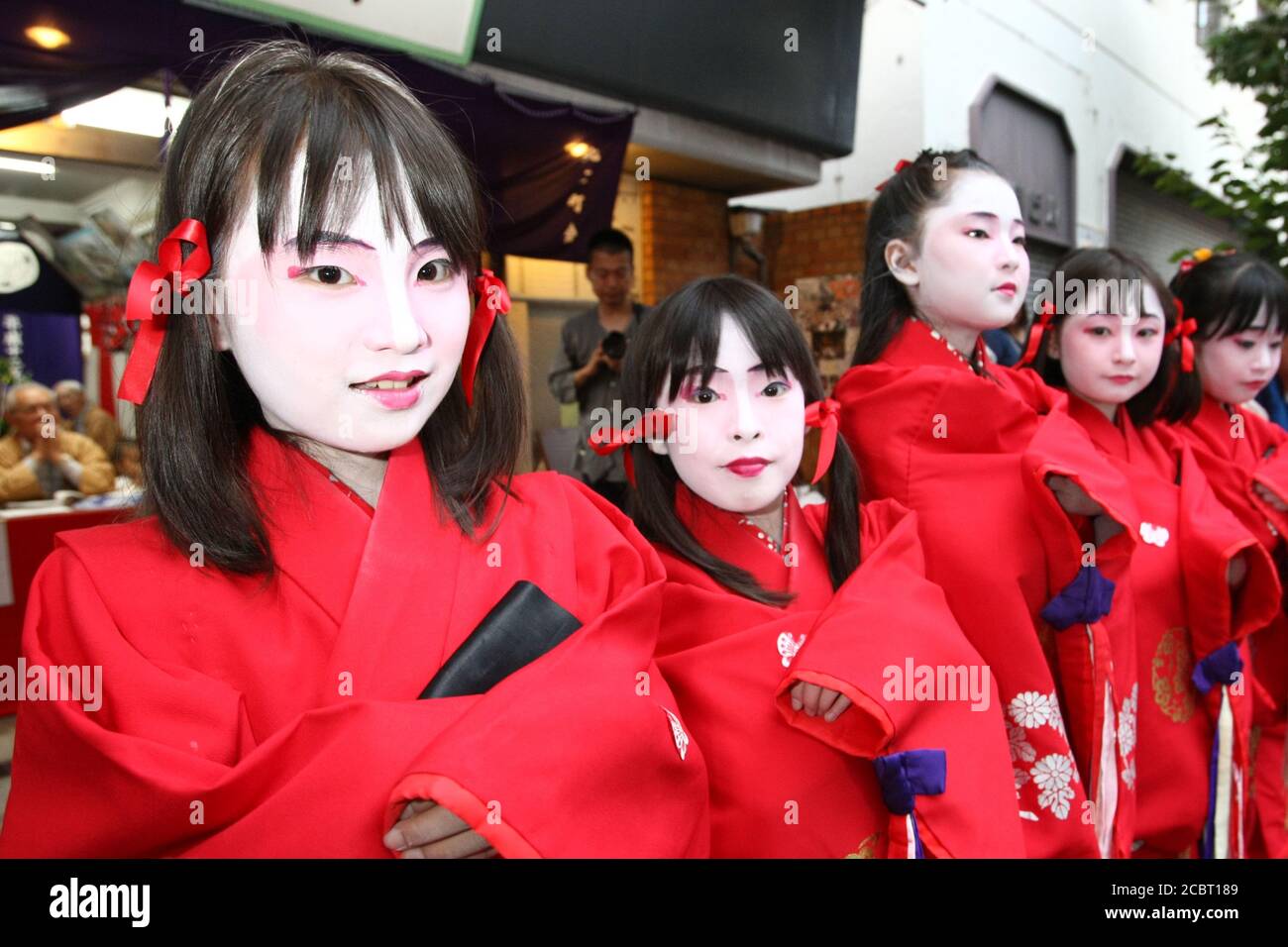 Tokyo, Japan. 6th June, 2009. Children are the 'eggs' of geisha who