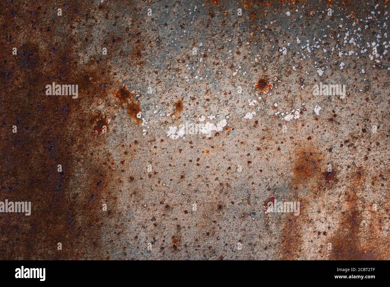 beautiful and mysterious metal texture with rust and gray paint ...