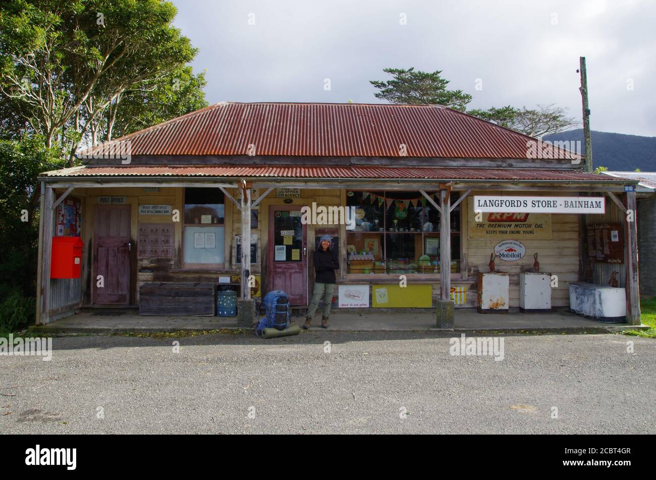 The Historic Langford Store & Post Office. Alternative Te Araroa Trail