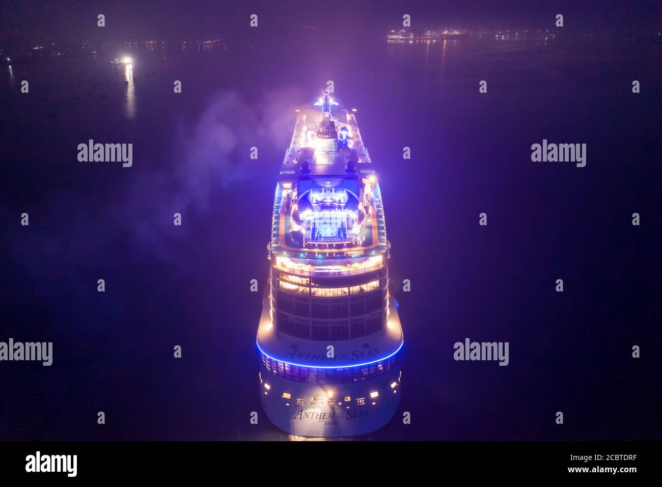 Anthem of the Seas Royal Caribbean cruise ship Stock Photo - Alamy