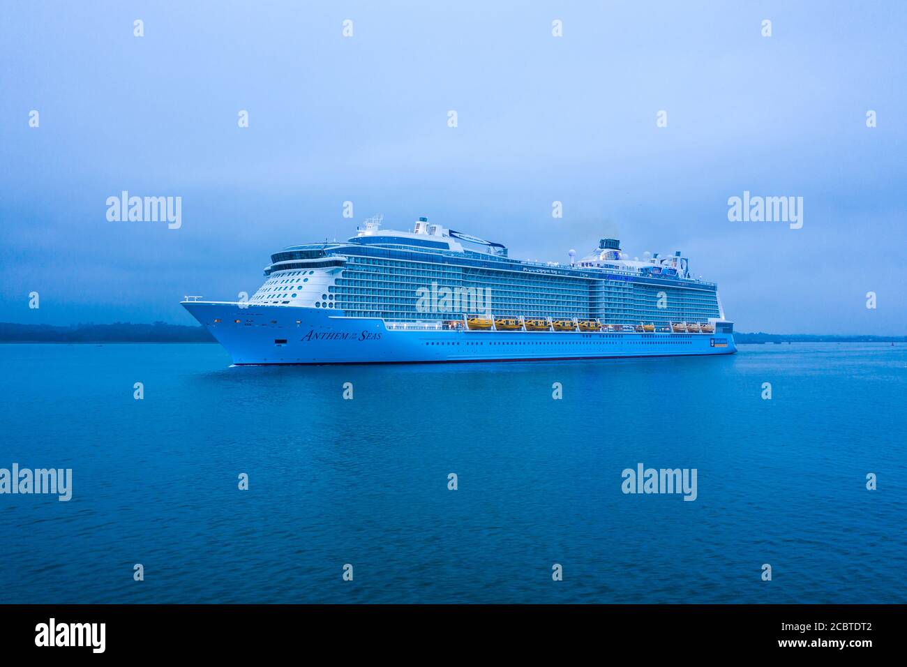 Anthem of the Seas Royal Caribbean cruise ship Stock Photo - Alamy